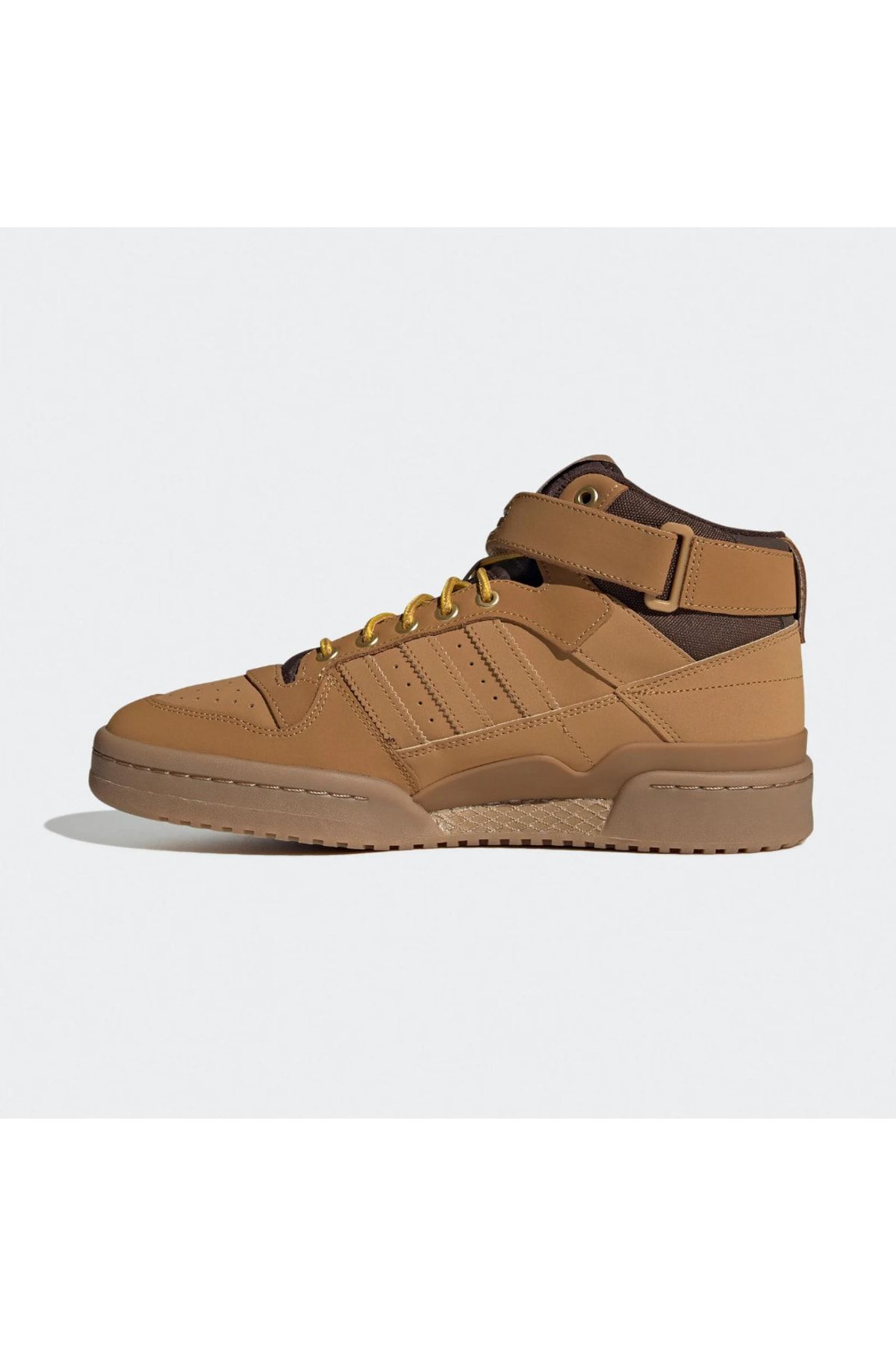 adidas Forum Mid Men s Yellow Sports Shoes Gx7079 Trendyol