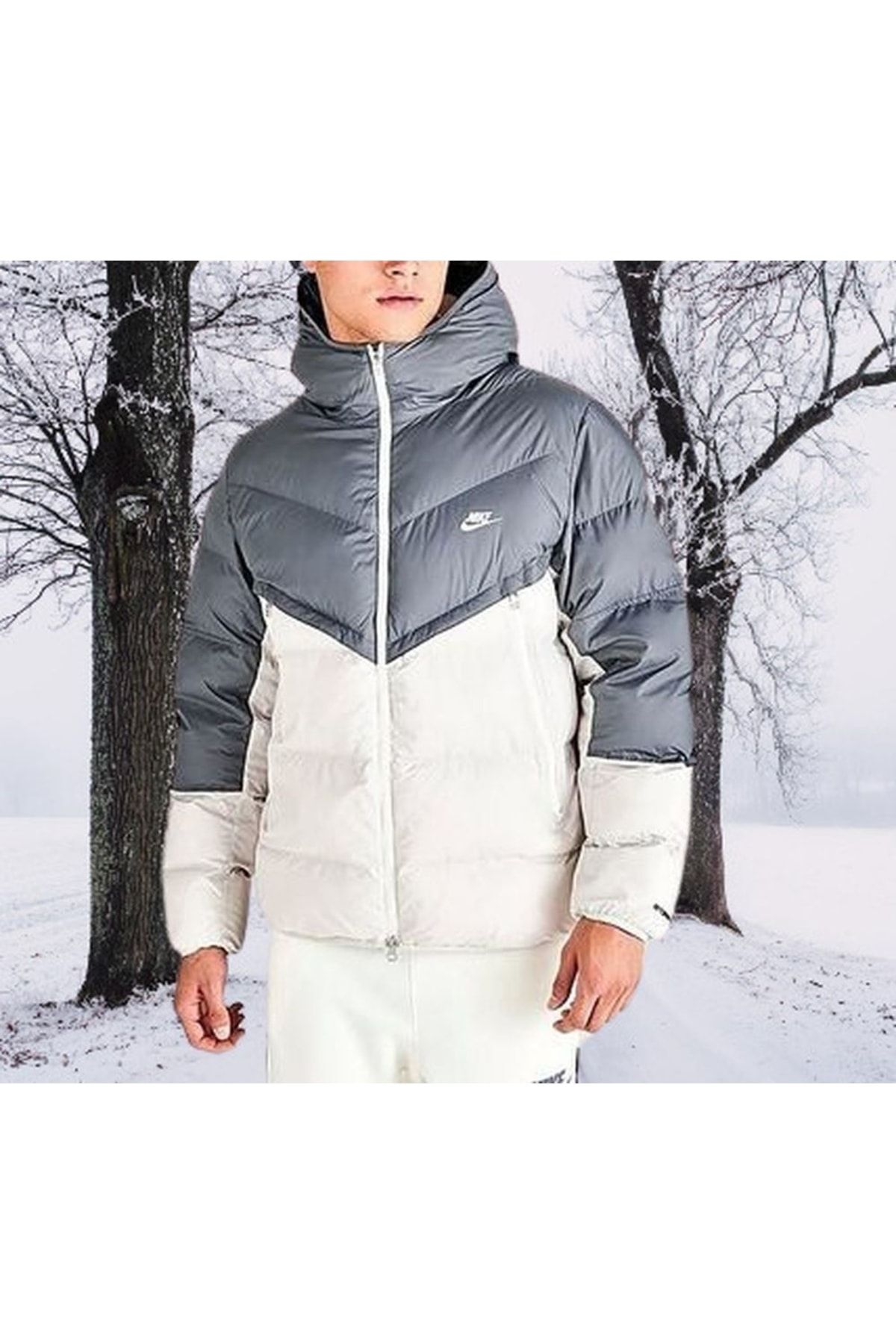Nike Sportswear Storm fit Windrunner Men s Gray Coat dd6795 077