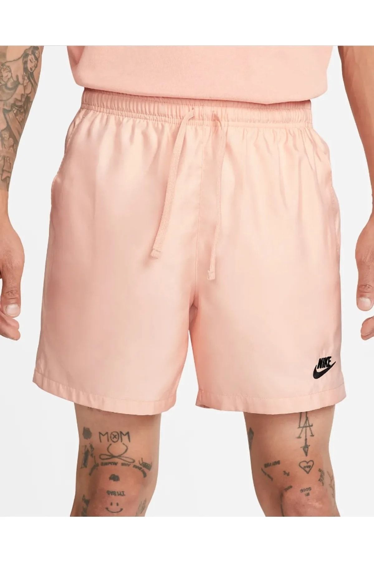 Pink nike swim trunks sales