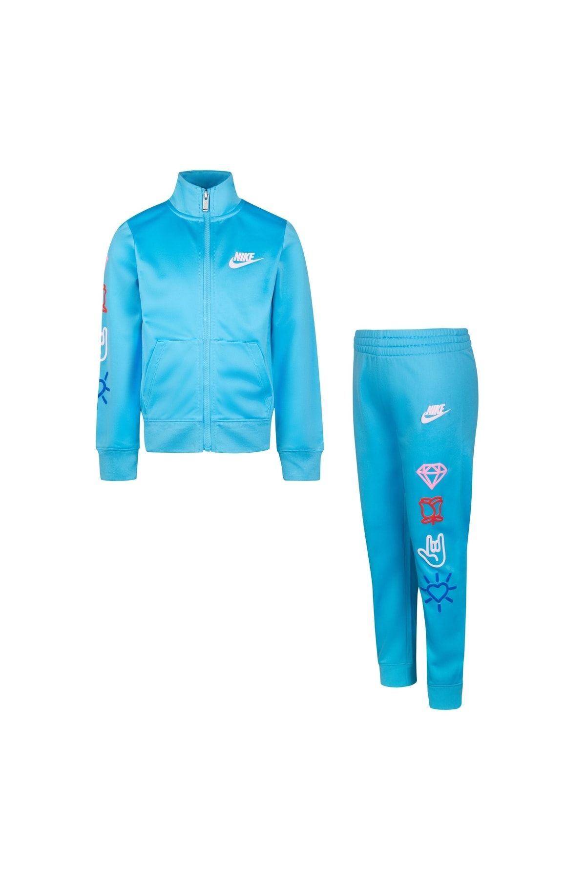 Teal nike sweatsuit hotsell