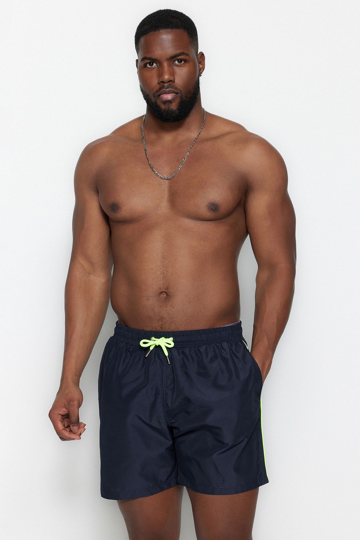 Navy plus discount size swim shorts