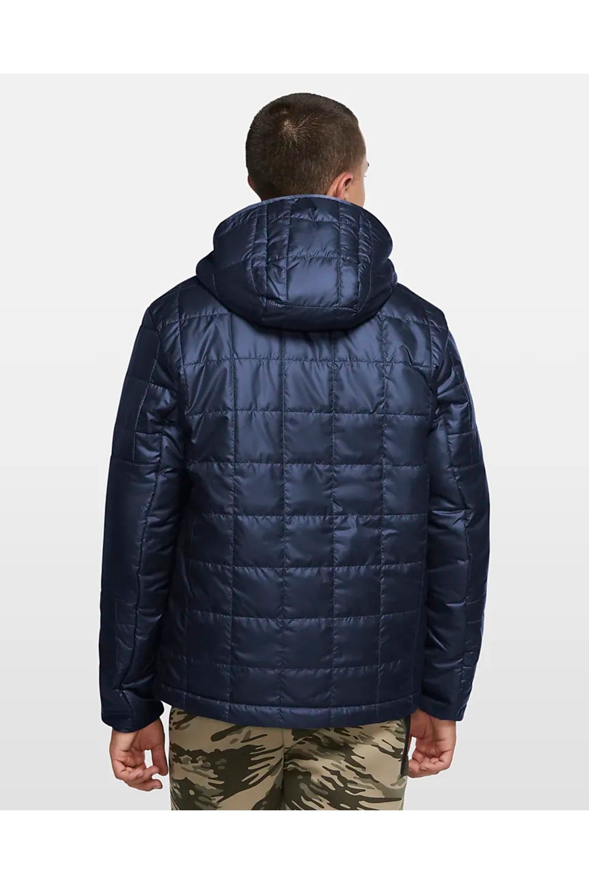 Nike Sportswear Synthetic fill Zip Navy Blue Men s Sports Coat