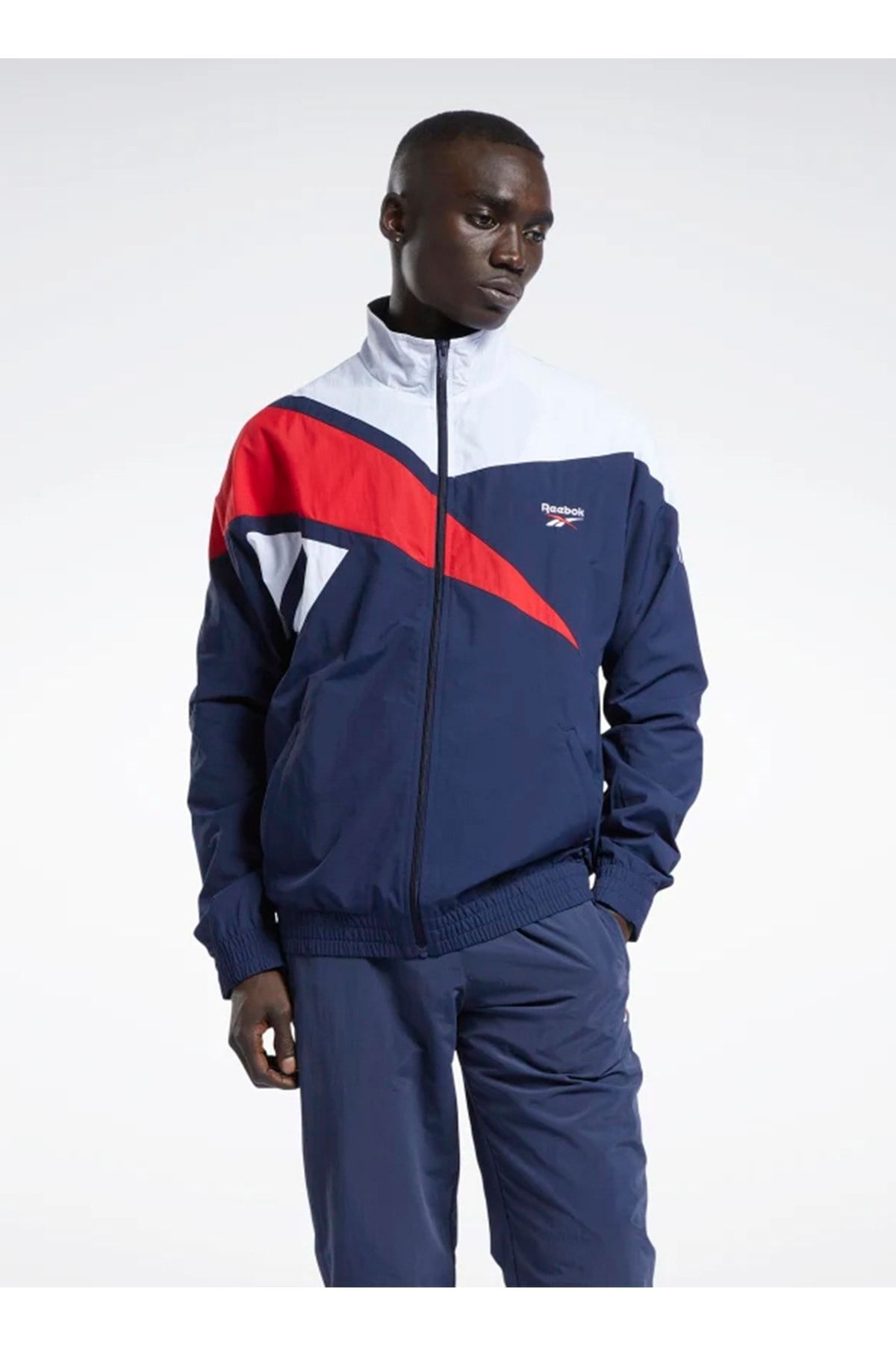 Blue reebok jacket sale