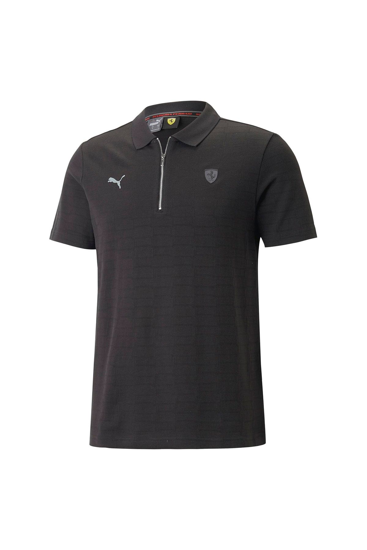 Puma black clearance polo t shirt