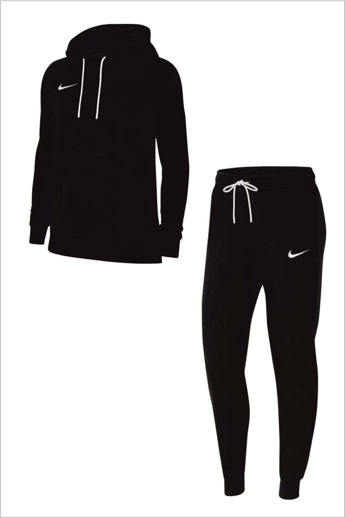 Nike women's cheap black tracksuit