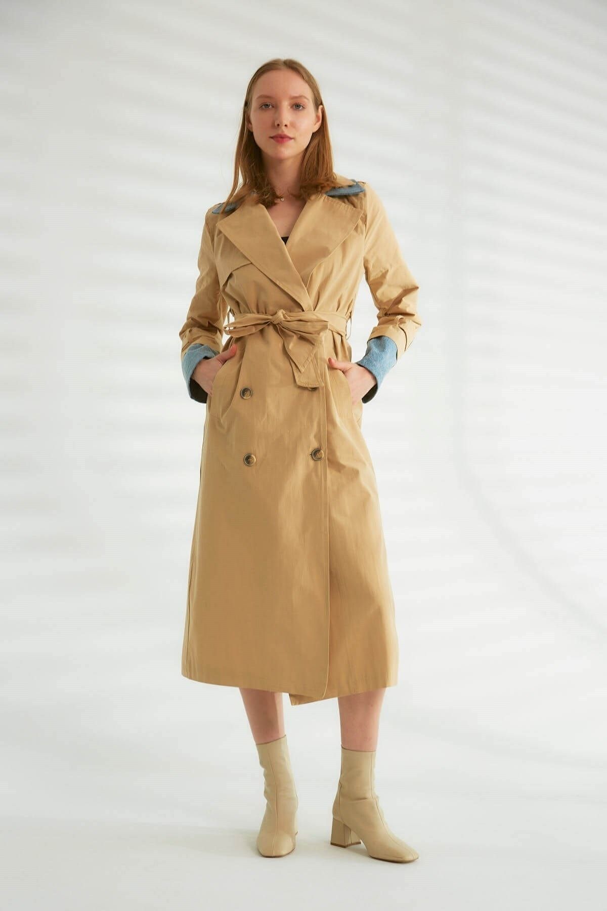 Camel 2025 trench coat