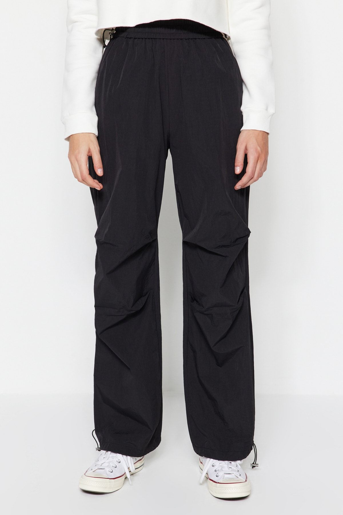 Trendyol Wide Leg Woven Trousers 2024, Buy Trendyol Online