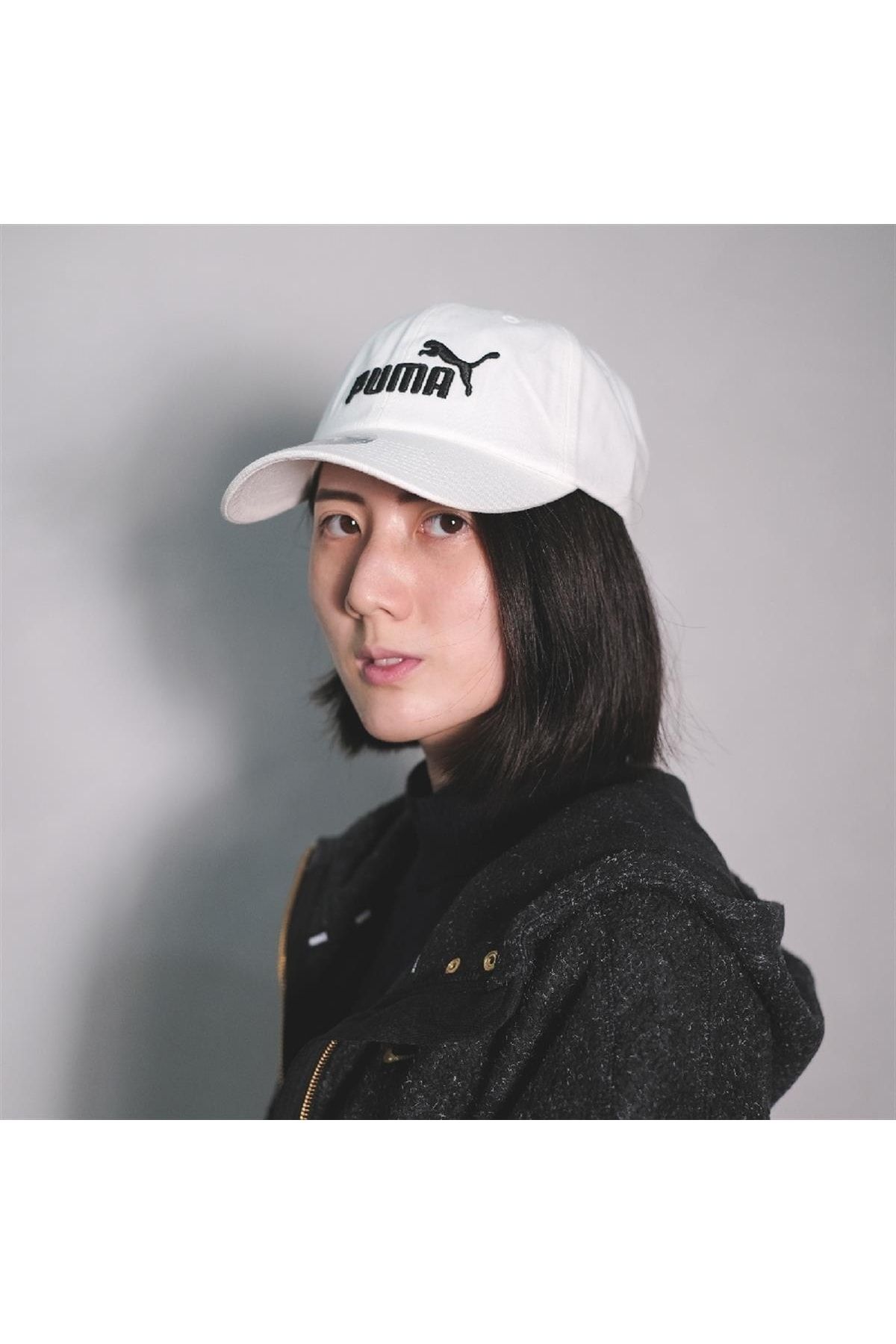 Gray puma hat 2025