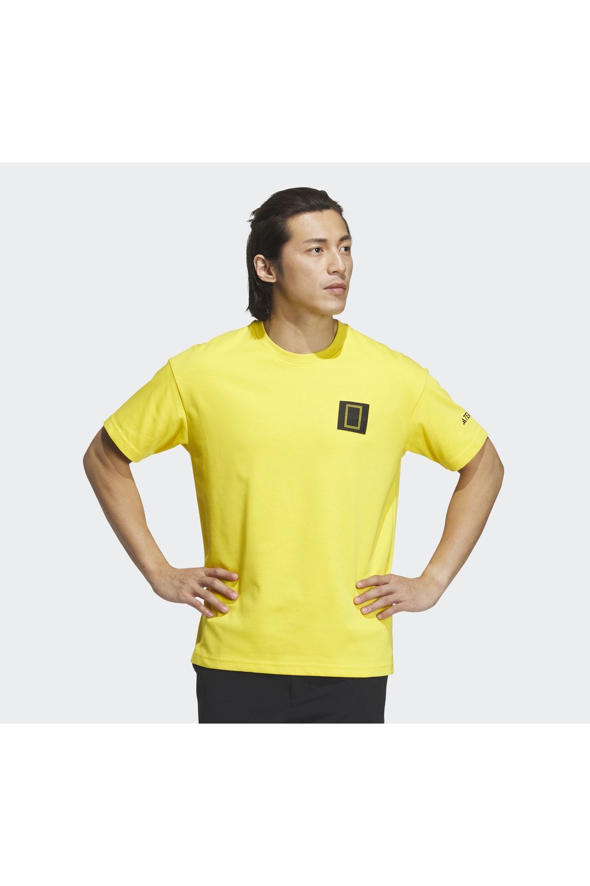 adidas Ic1989 e U Natgeo Gf Tee Men s T shirt Yellow Trendyol