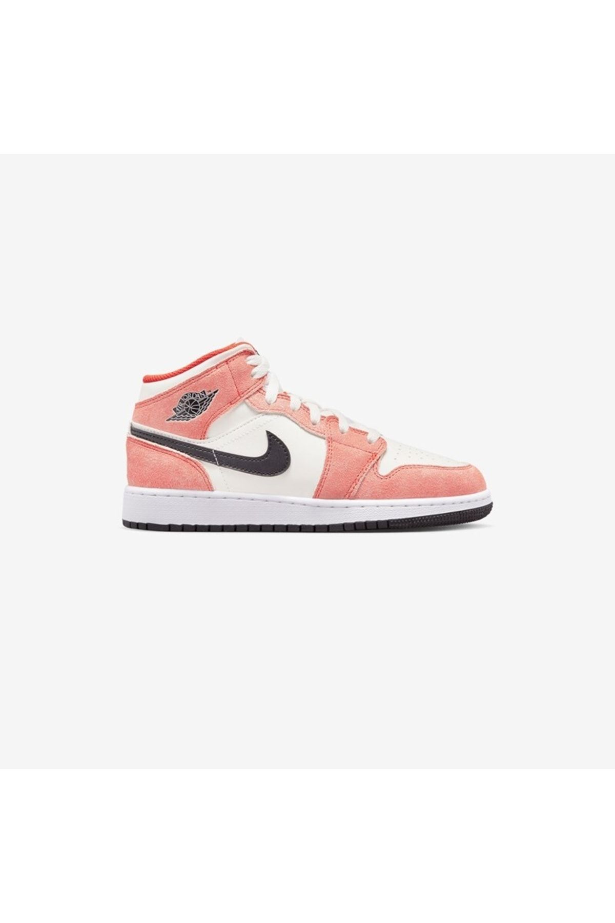 Air jordan 1 mid se coral suede sale