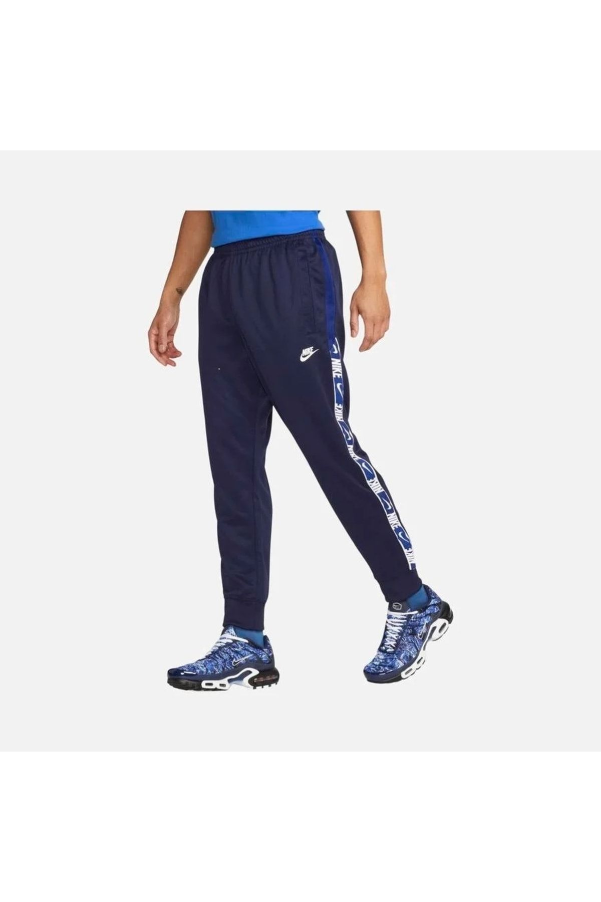 Nike Sportswear Repeat Graphic Navy Blue Men s Sweatpants Dm4673