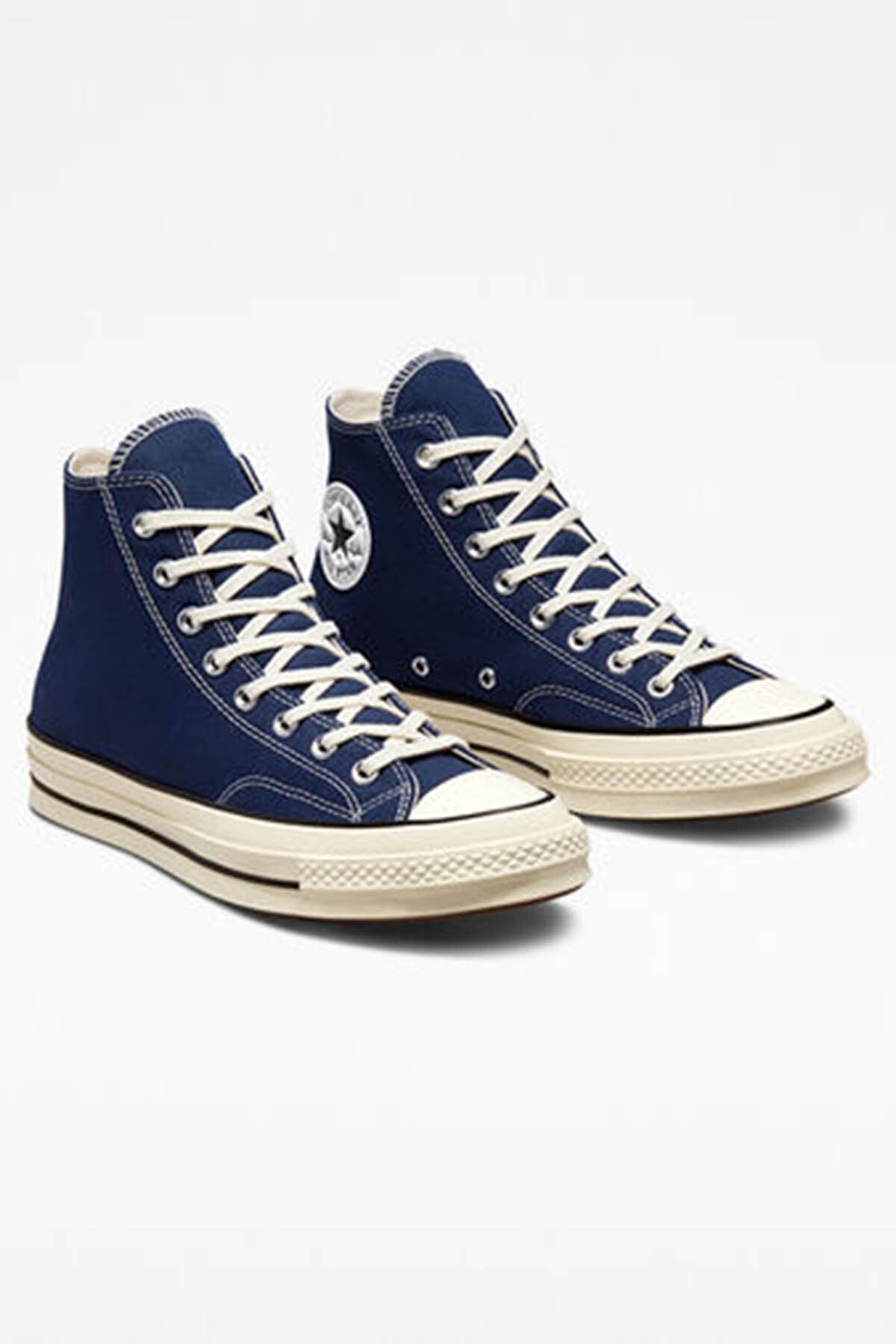 Dark hot sale navy converse