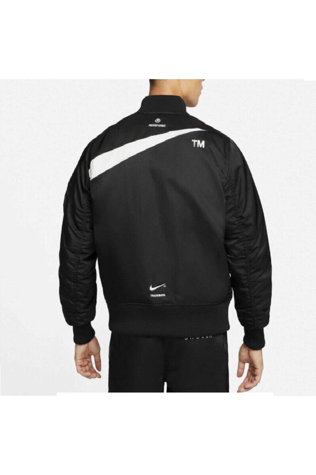 Nike Tn Reversable Therma fit Jacket Black white Double Sided
