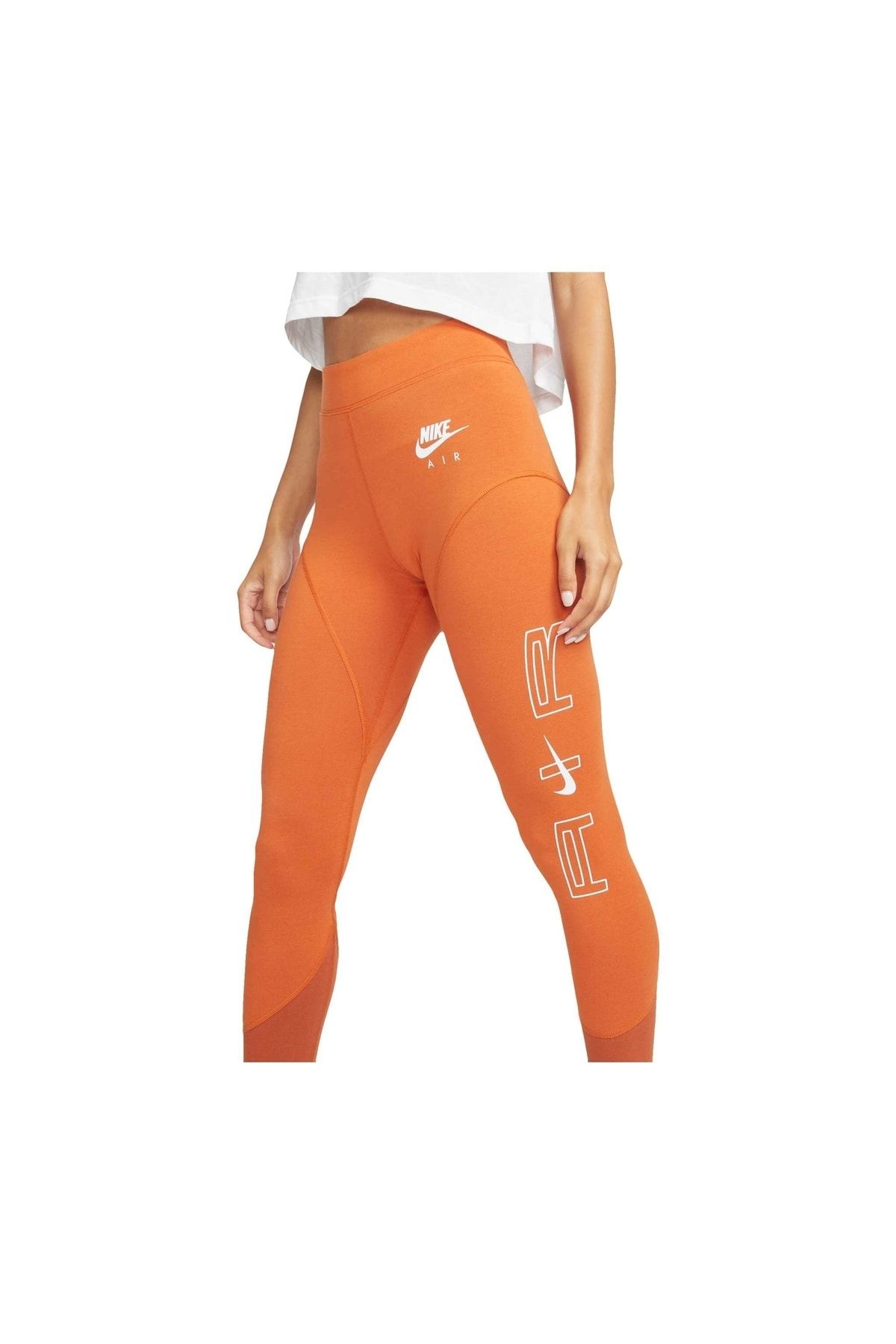 Nike W Nsw Air Hr Lggng Dr6159 816 Women s Orange Tights Trendyol