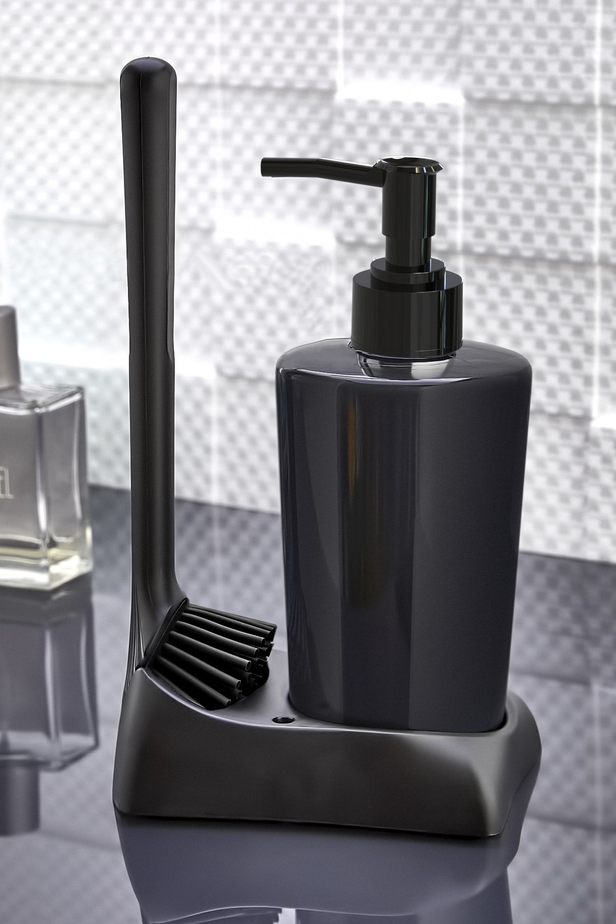 ATA HOME Armona Silicone Brush Kitchen Bathroom Liquid Soap