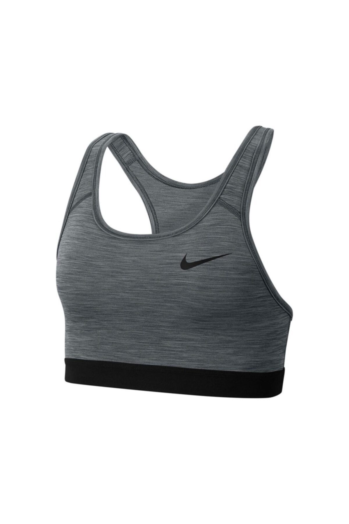 Nike DF SWSH BAND NONPDED BRA Grey / Black - Fast delivery