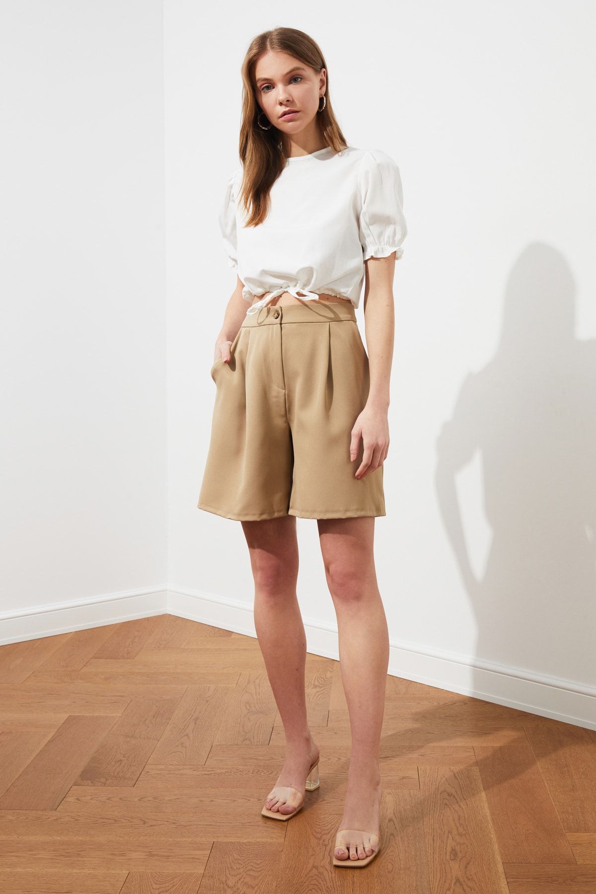 Trendyol Faux Leather Skirt 2024, Buy Trendyol Online