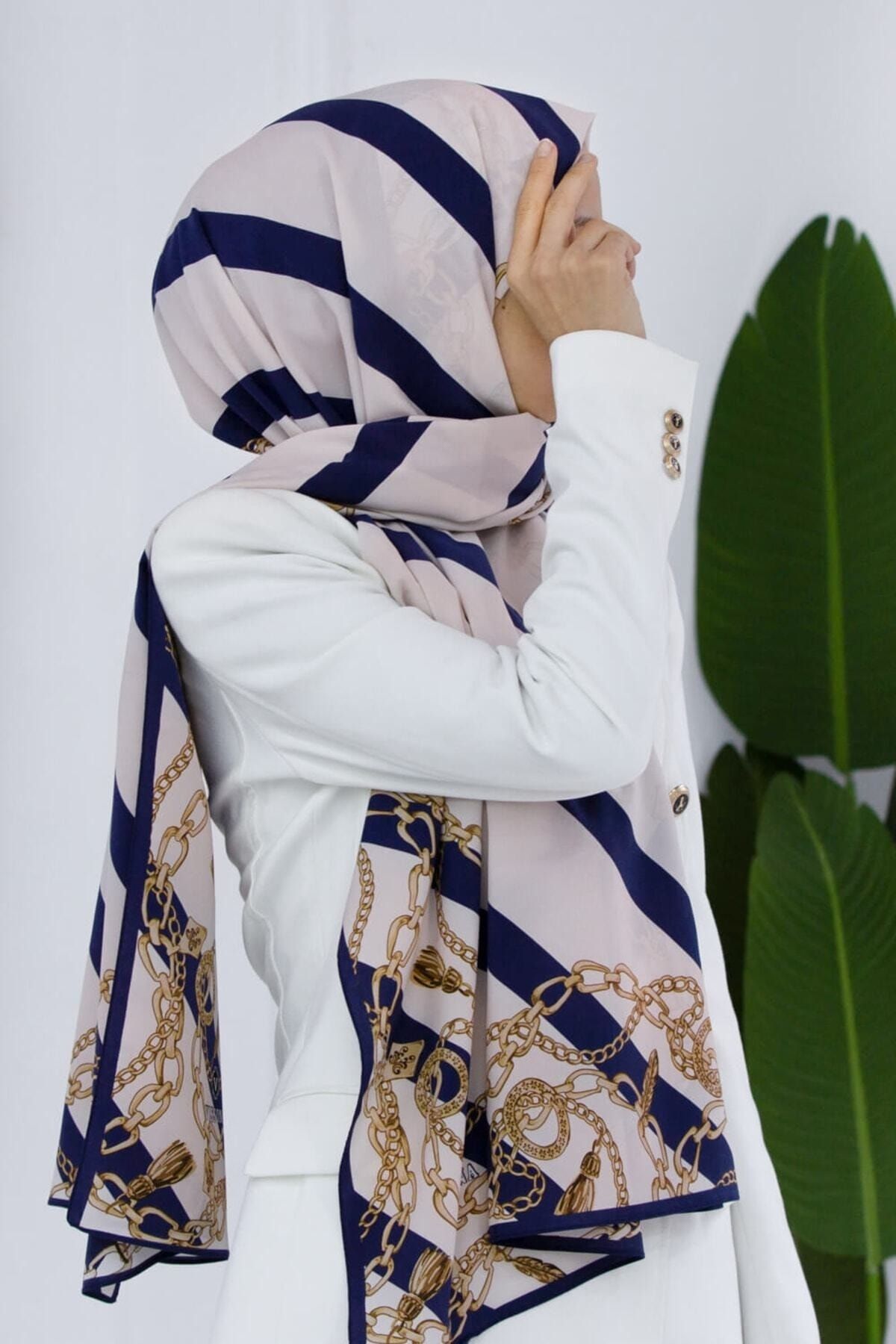 Navy silk shawl cheap
