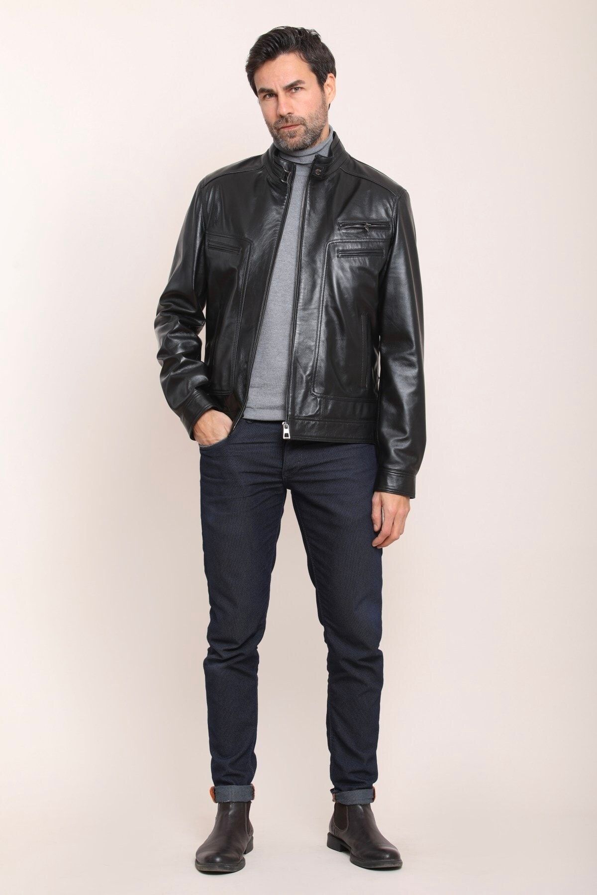 Gian mori leather jacket price top