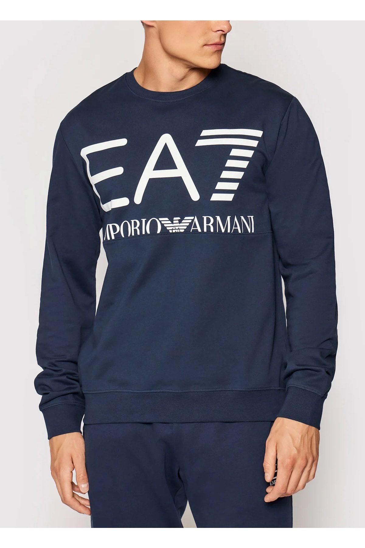 Grey ea7 hotsell sweatshirt