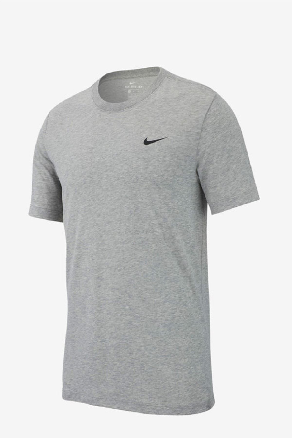 Nike dri fit t shirt grey 2025