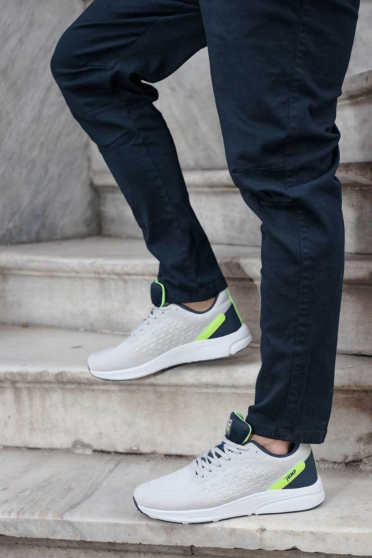Navy blue and sales neon green shoes