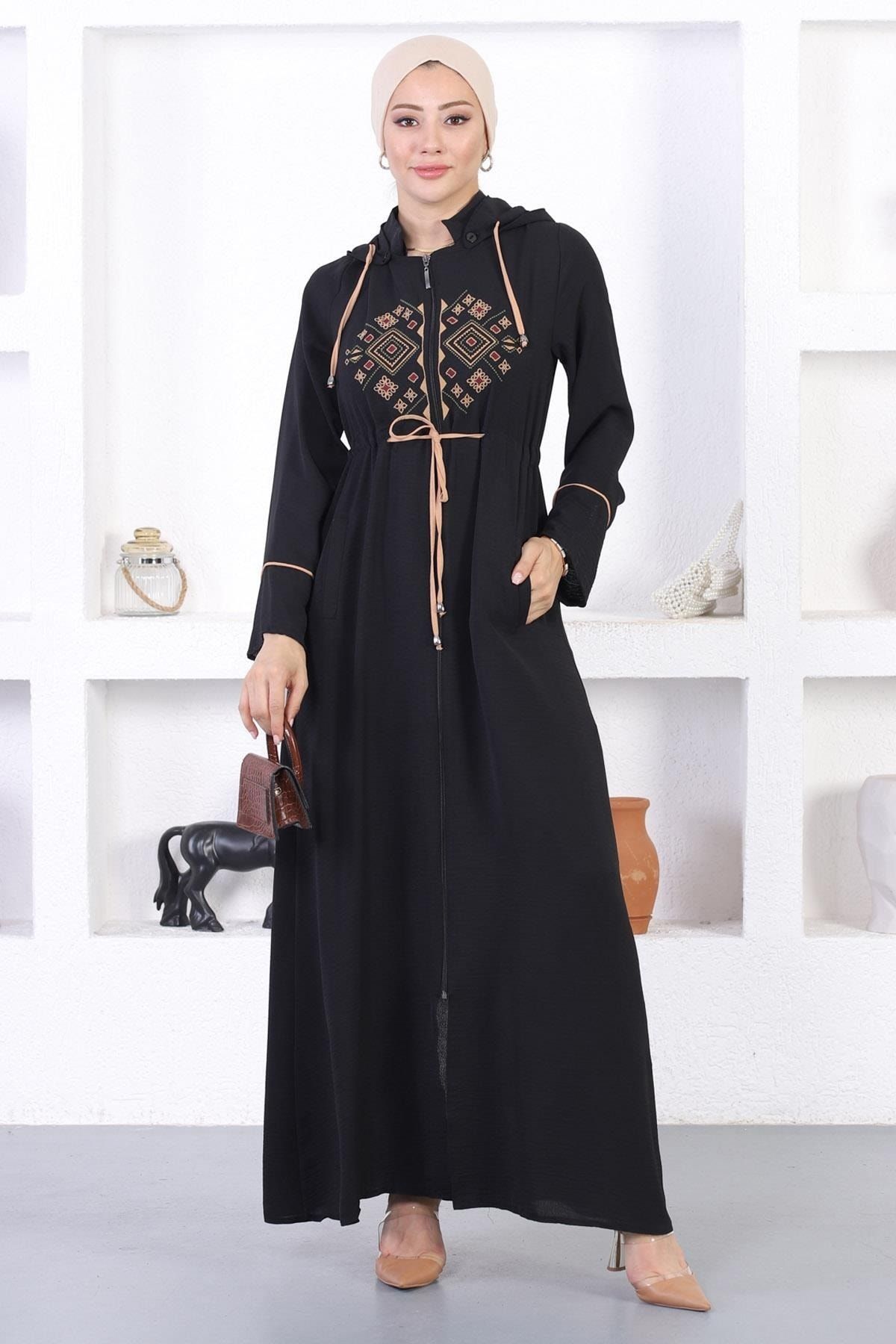 Hooded abaya best sale