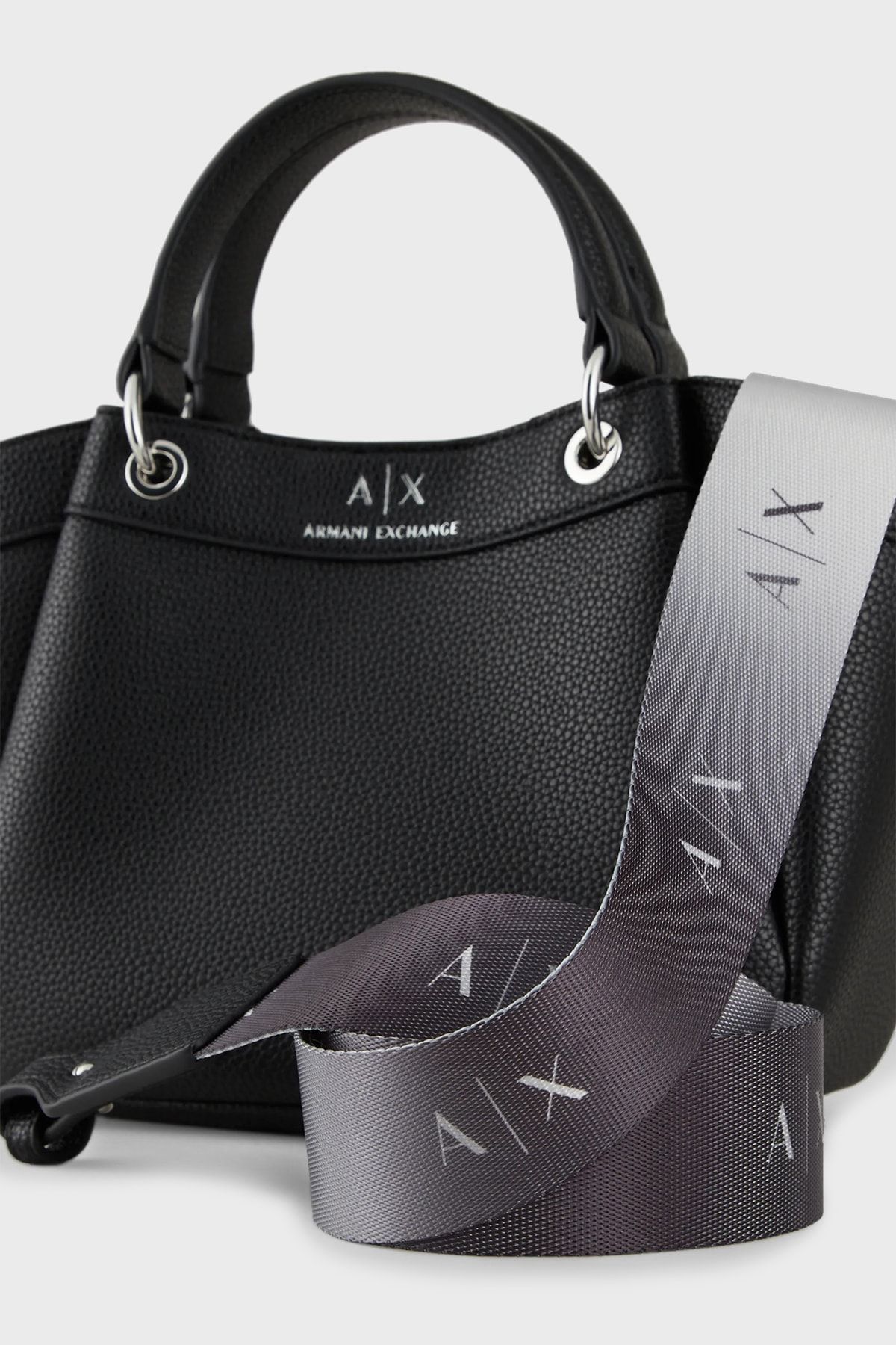 Patent leather handbag Armani Jeans Black in Patent leather - 36530213