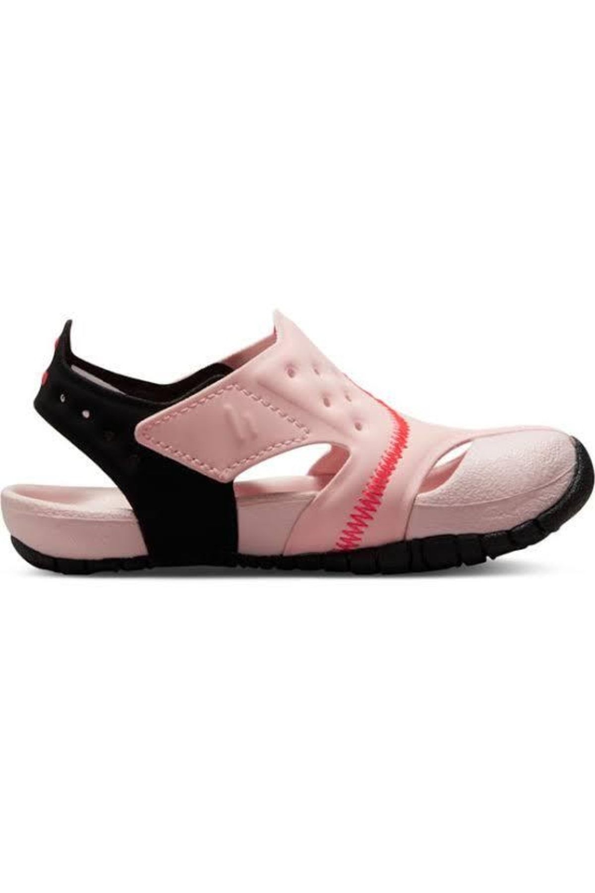 Jordan sandals pink clearance and black