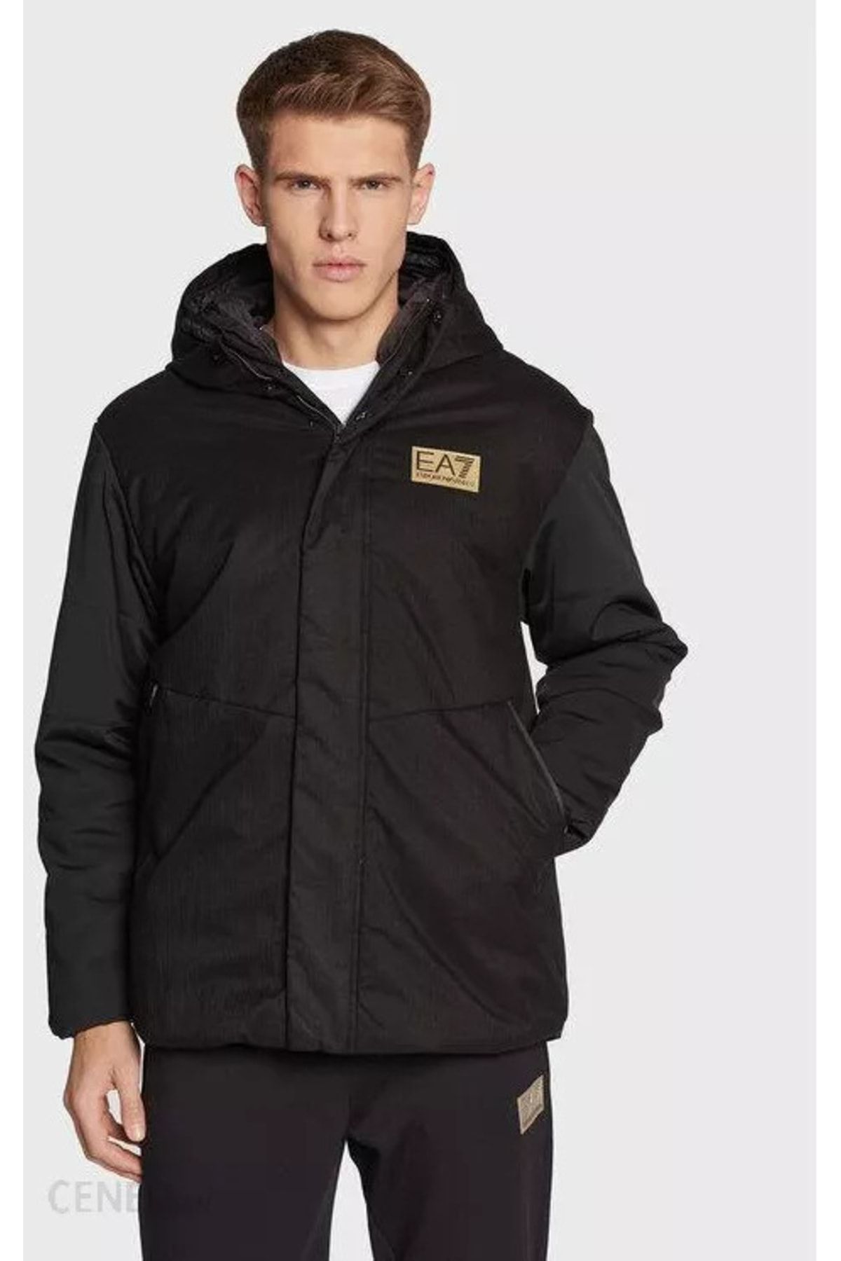 Ea7 winter coat deals