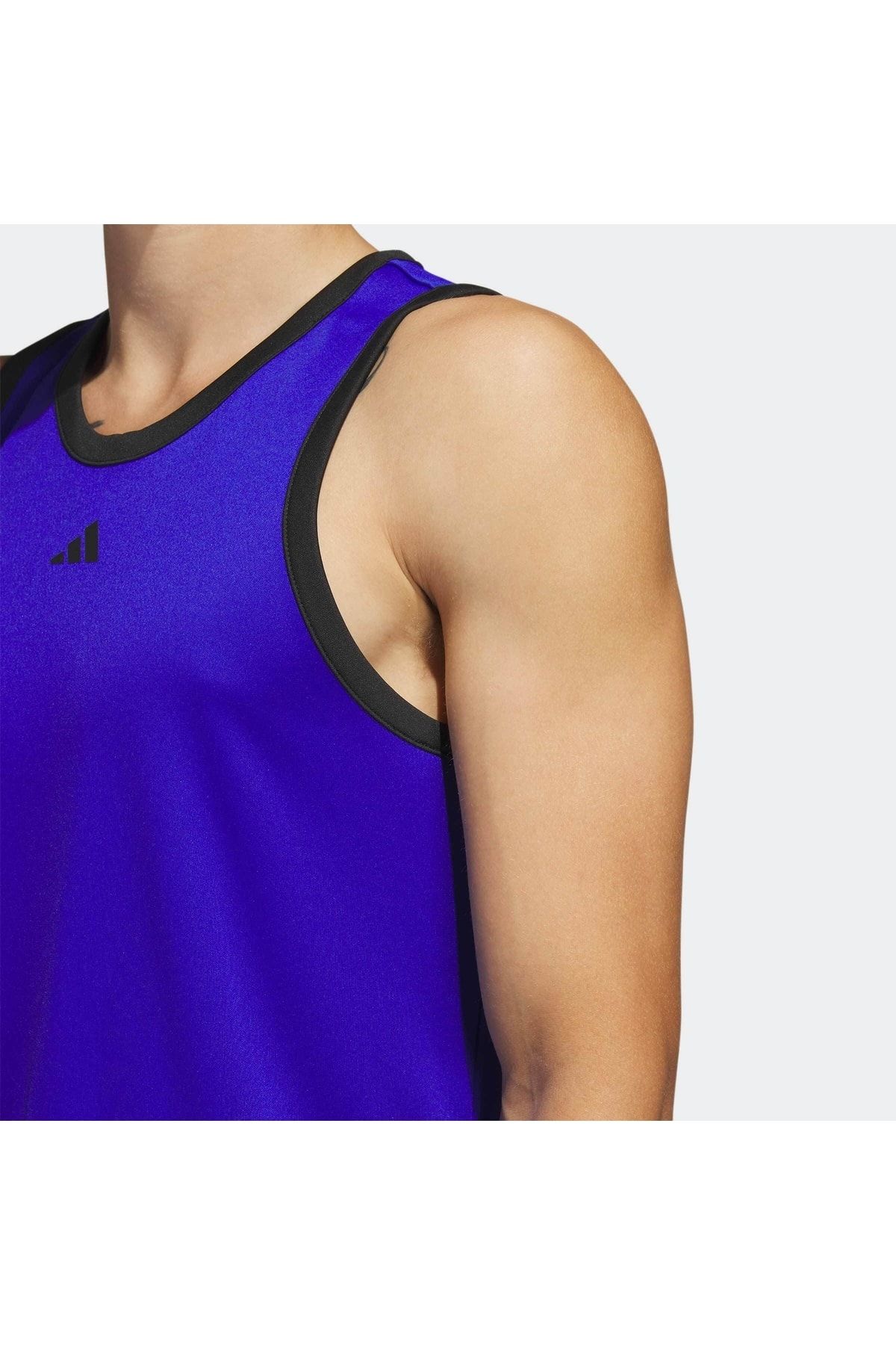 adidas Legends Basketball Men s Navy Blue Undershirt IC2458