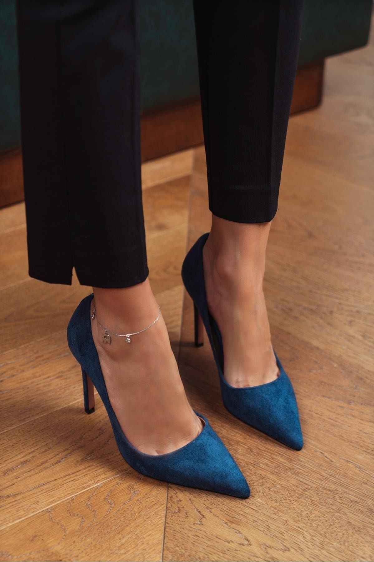 Navy suede womens shoes on sale
