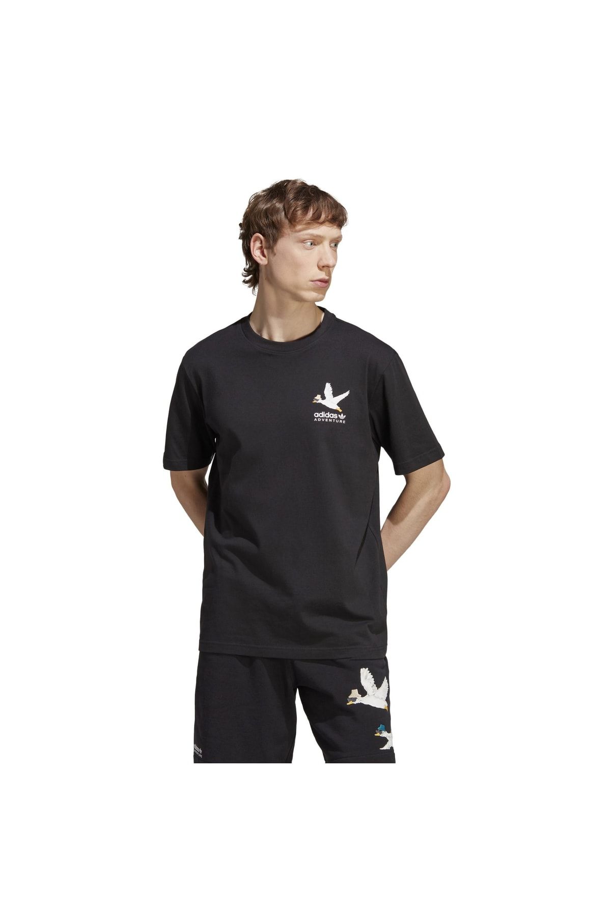 Adidas store black tee