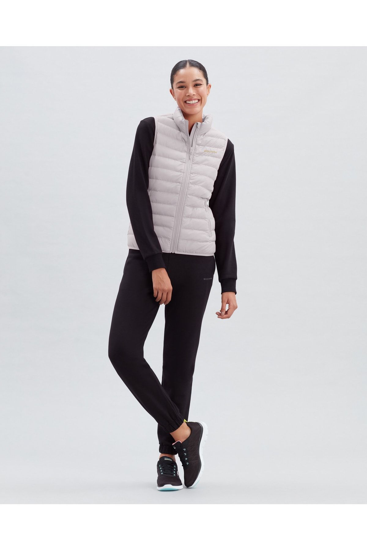 Skechers sweatpants pink deals