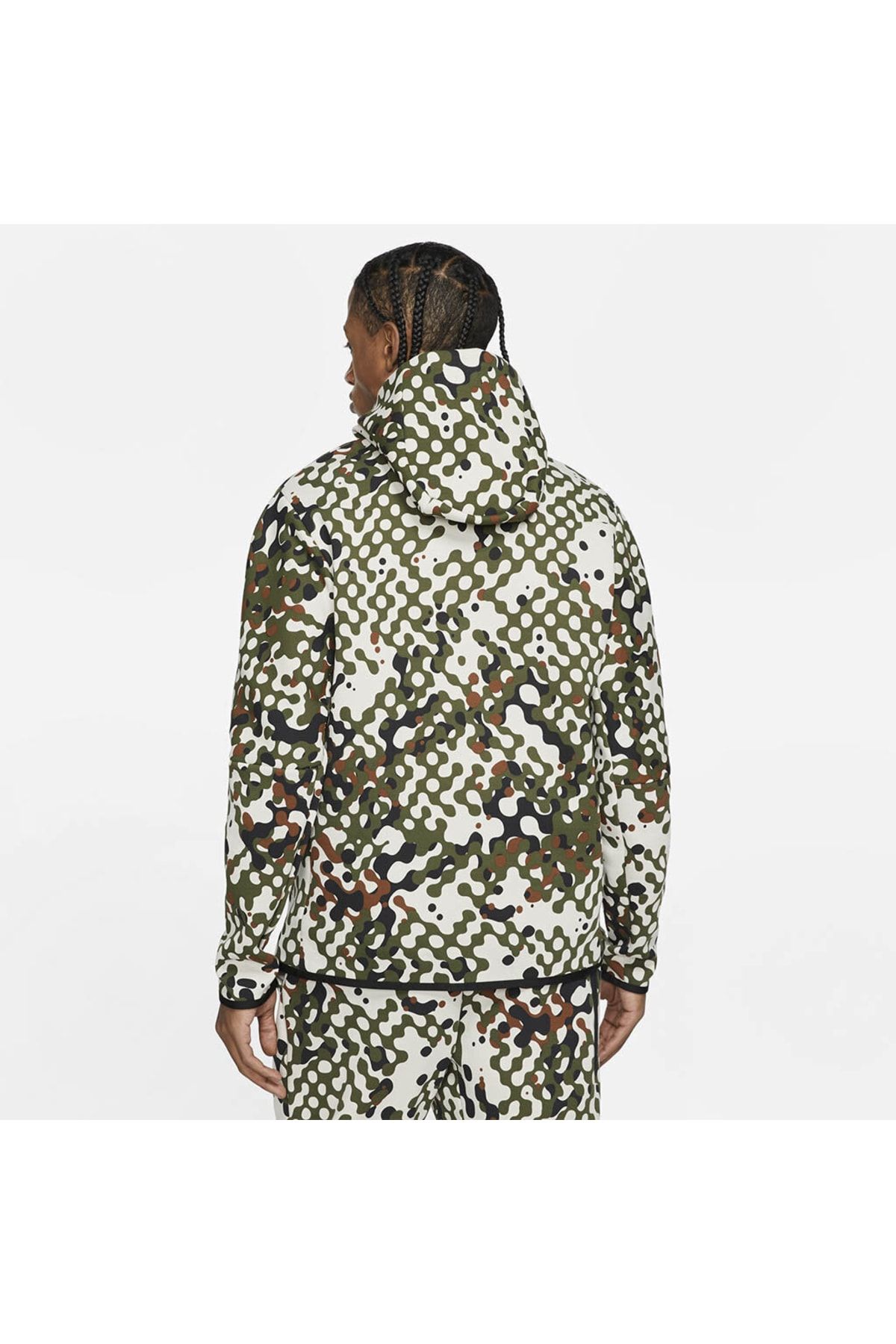 Nike Tech Fleece Men s Green Jacket Trendyol