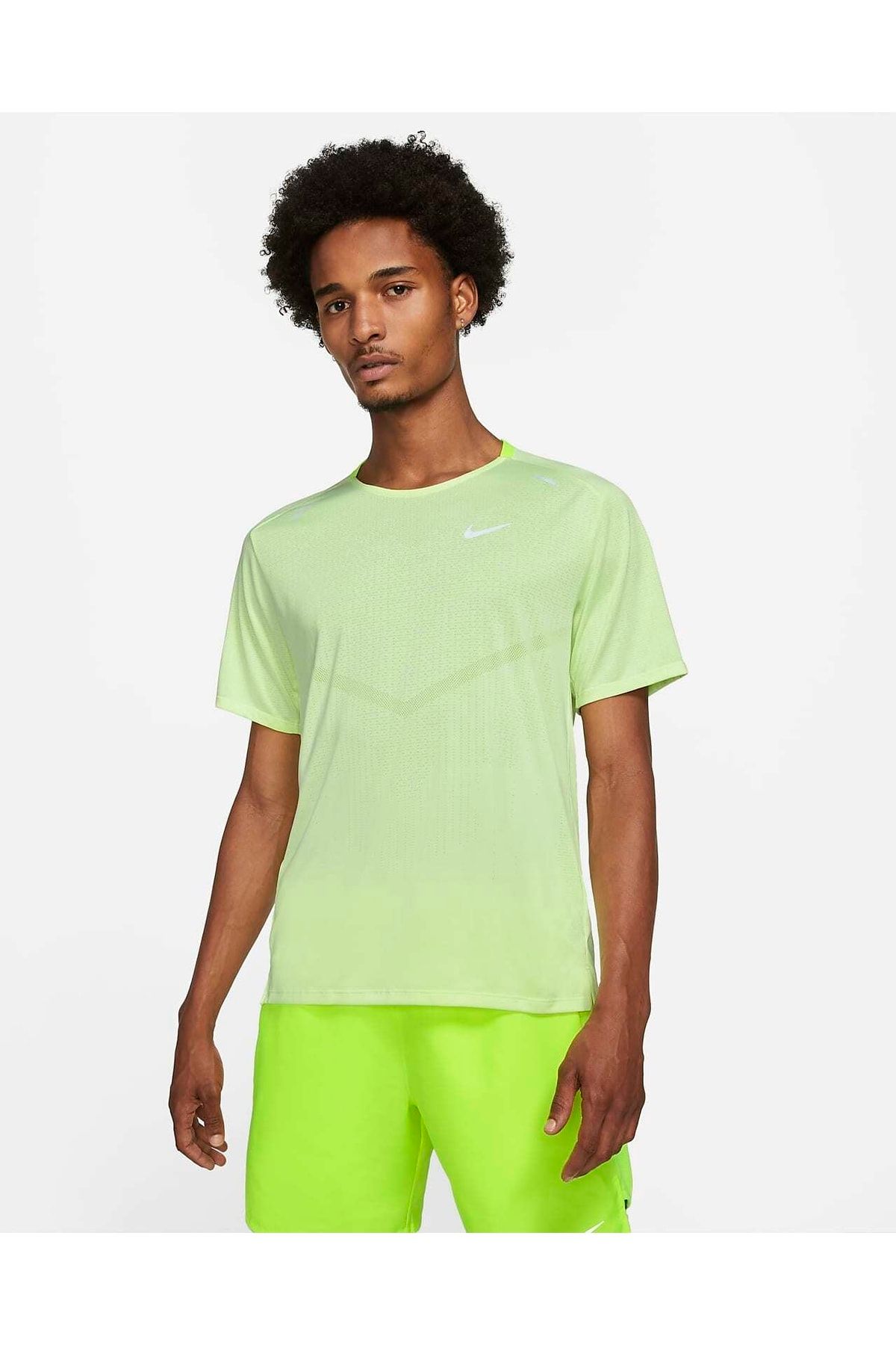Neon green 2025 running shirt