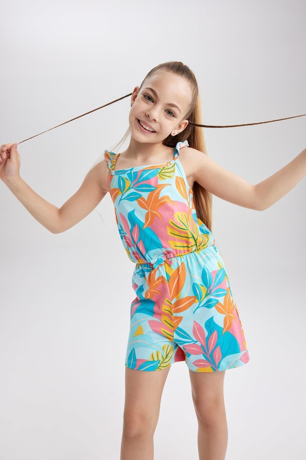 Cotton short cheap jumpsuit