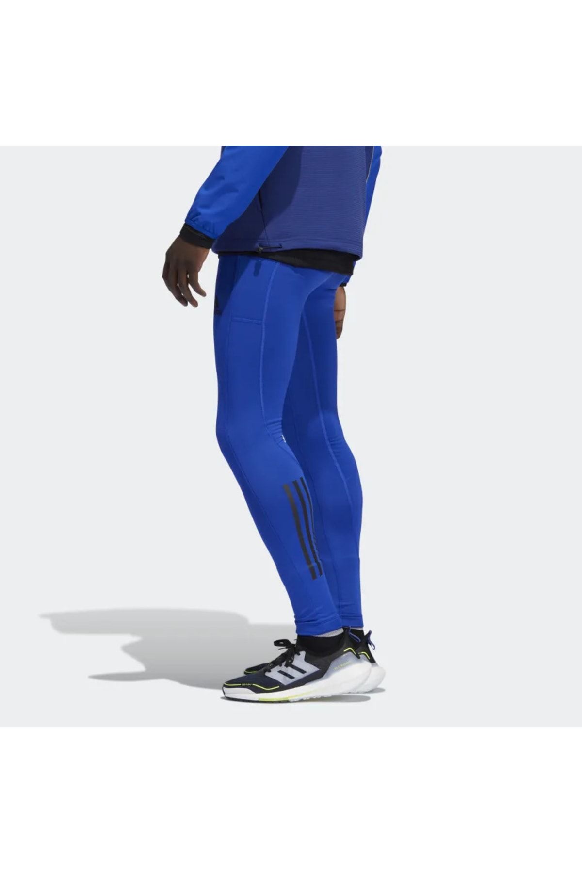 adidas Cold.rdy Techfit Long Men's Blue Sports Tights Gu6376