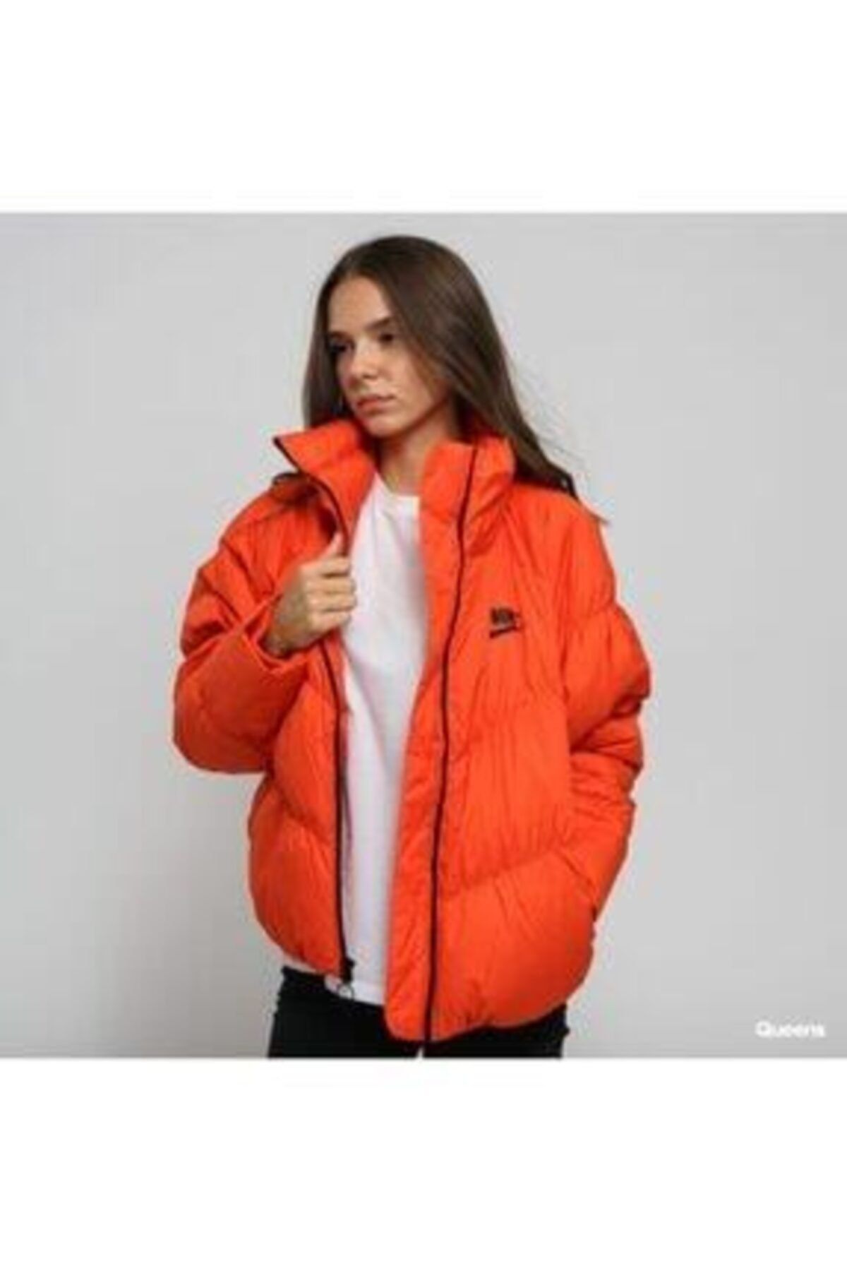 Nike orange jacket hotsell women's
