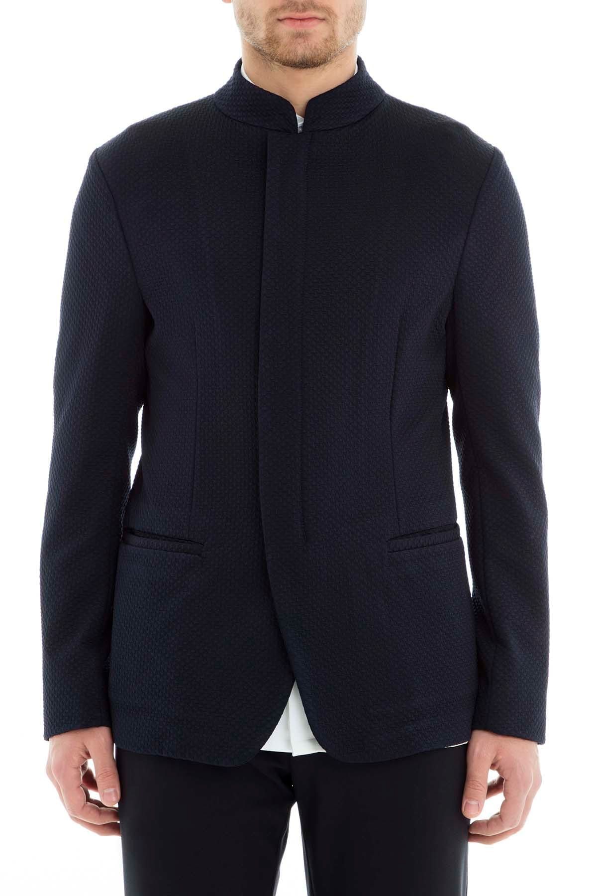 Emporio Armani Men s Navy Blue Jacket Trendyol