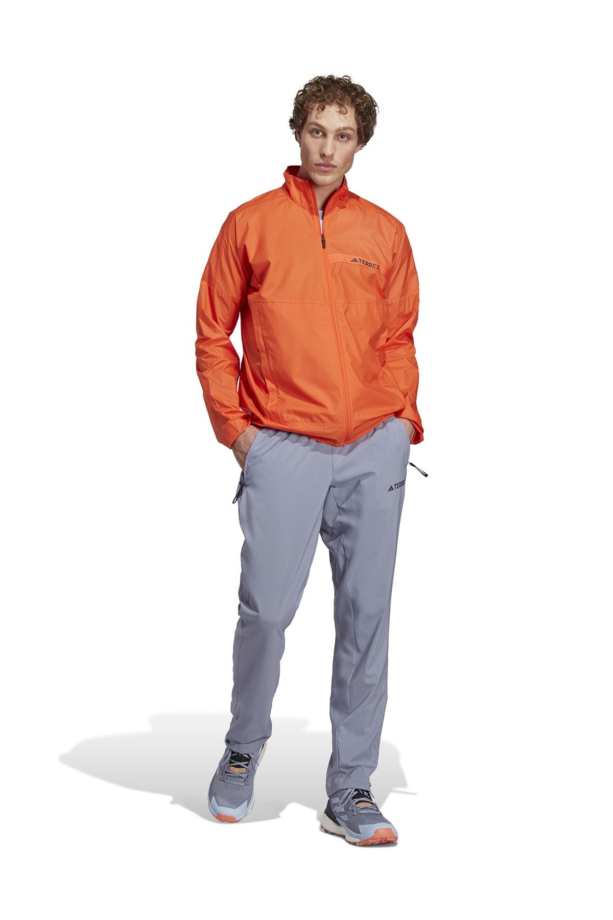 adidas Jacket Orange Trendyol