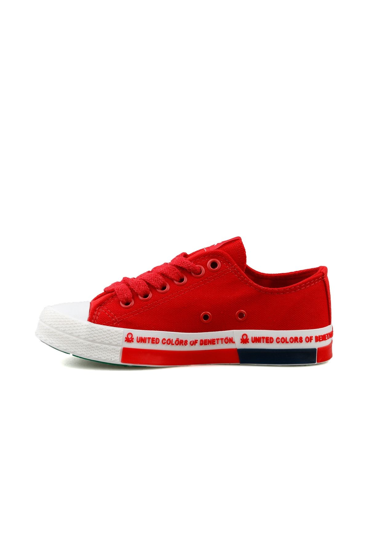 United Colors of Benetton Sneakers Red Flat Trendyol