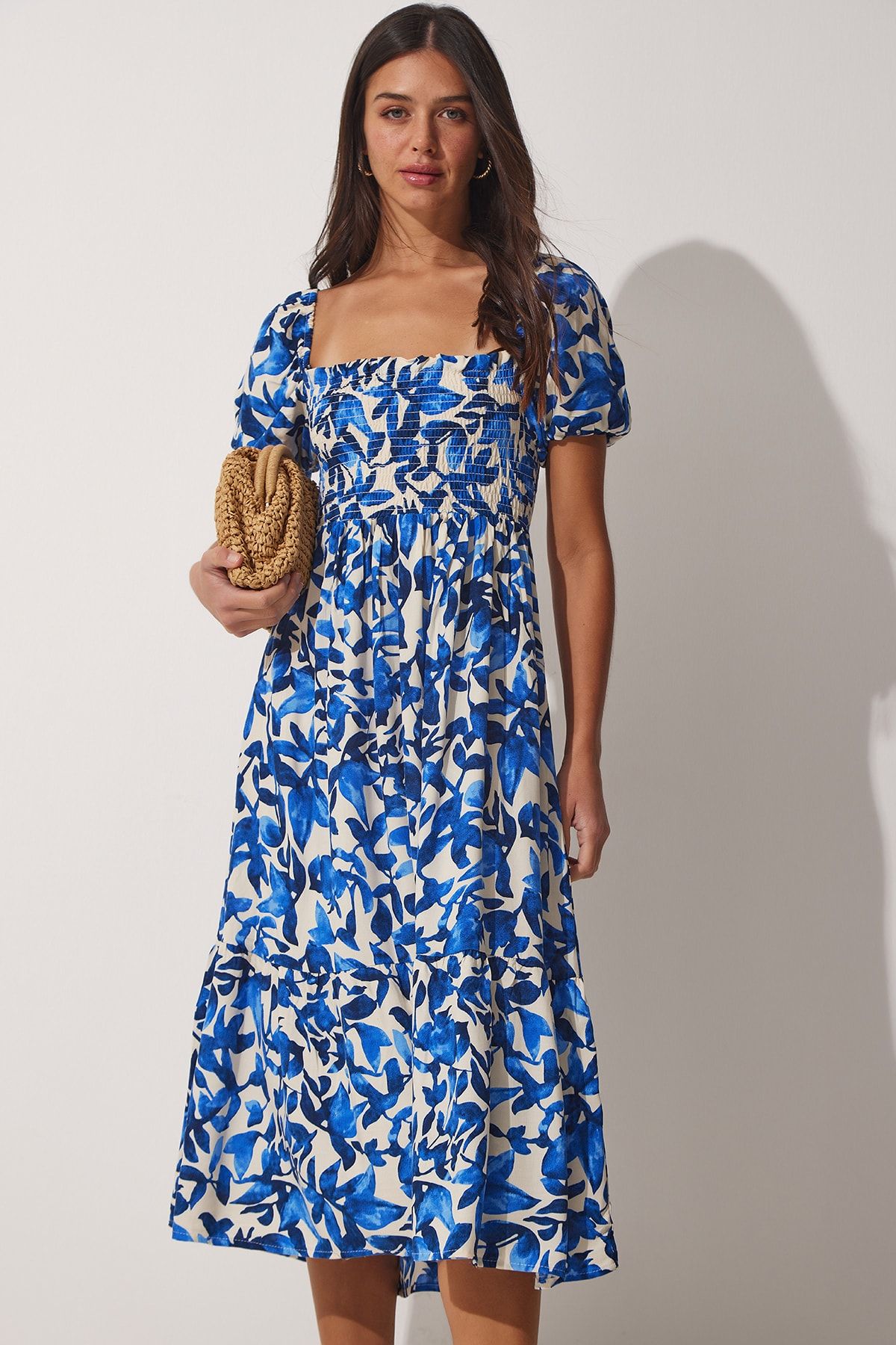 Patterned summer cheap dress