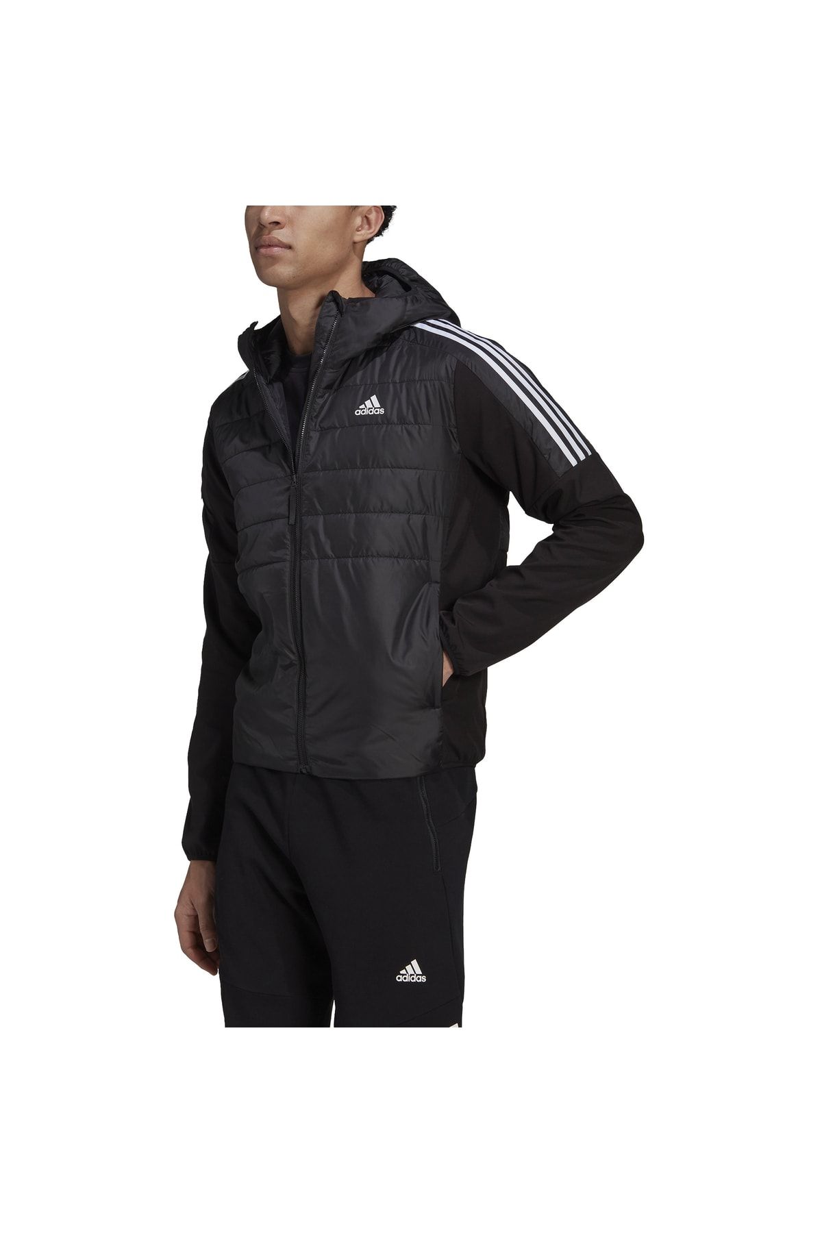 adidas Essentials Insulated Hooded Hybrid Jacket Trendyol