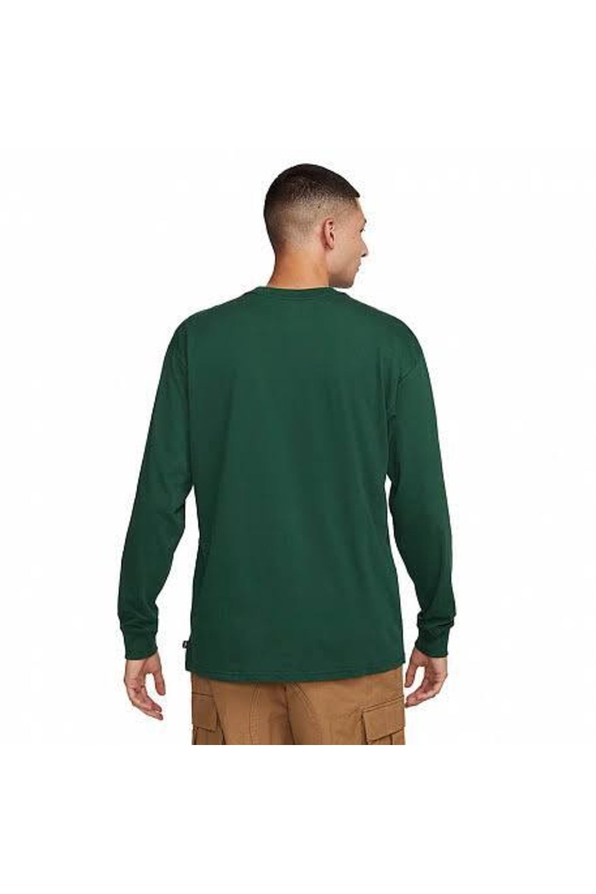 Nike Men s Sb Long sleeve Skate T shirt In Green Trendyol