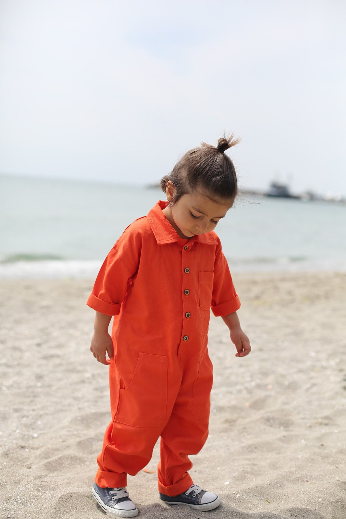 Youth orange jumpsuit sale