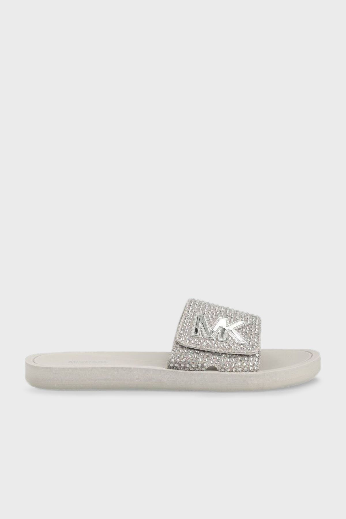 Michael kors black slippers sale