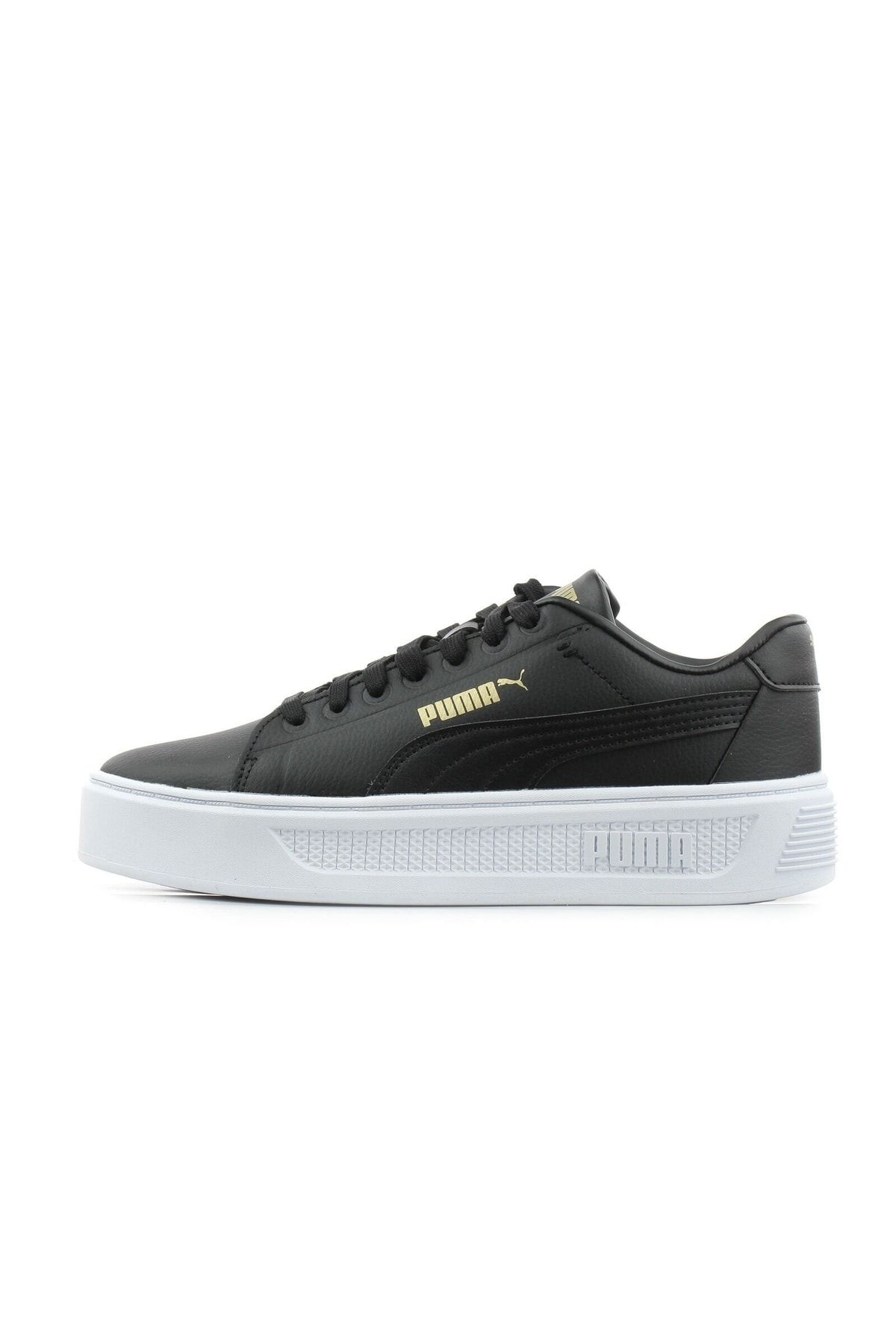 Puma smash platform black shop