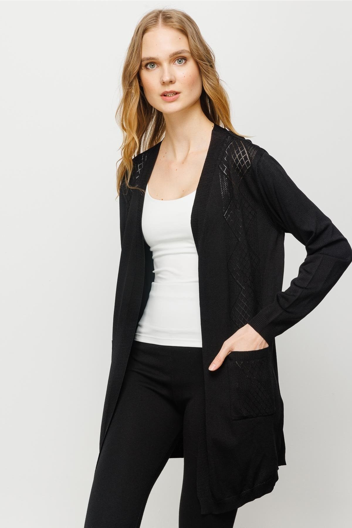 Black on sale summer cardigan