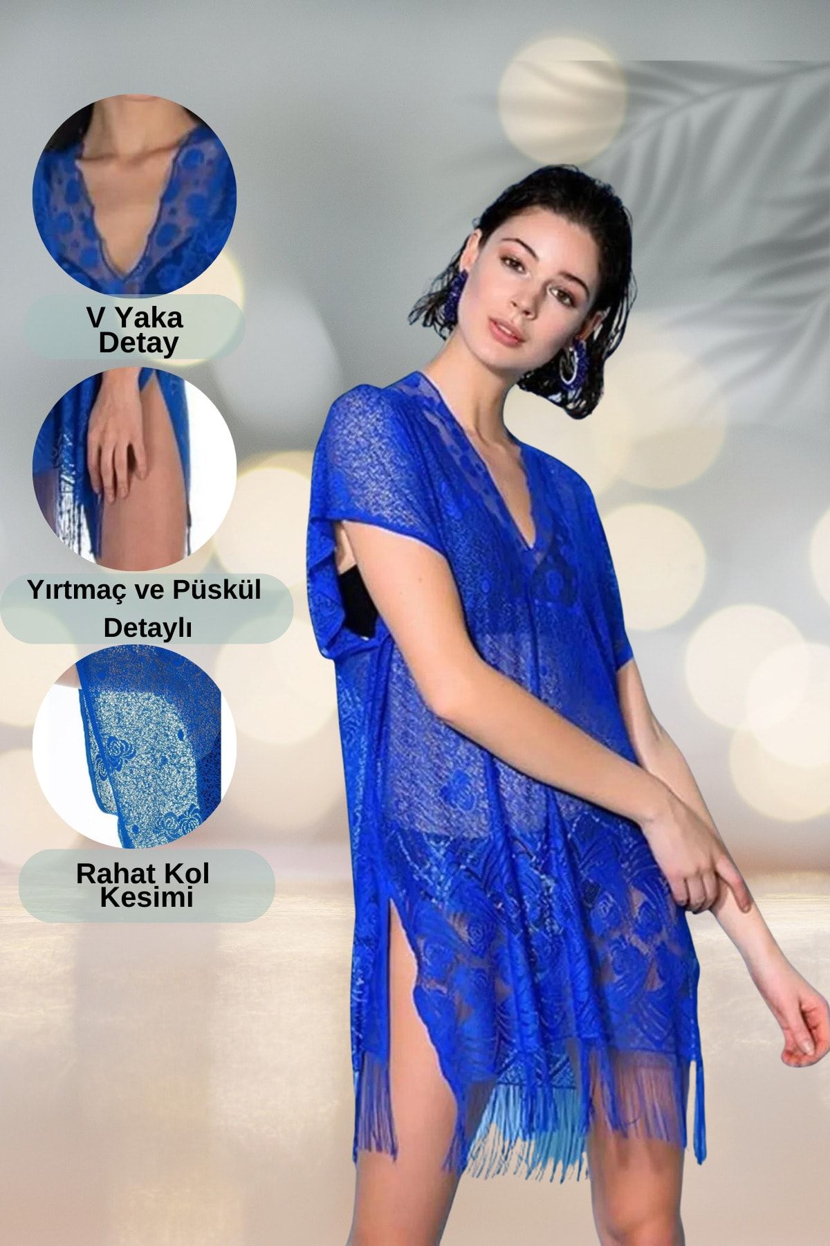 Transparent summer 2025 dress